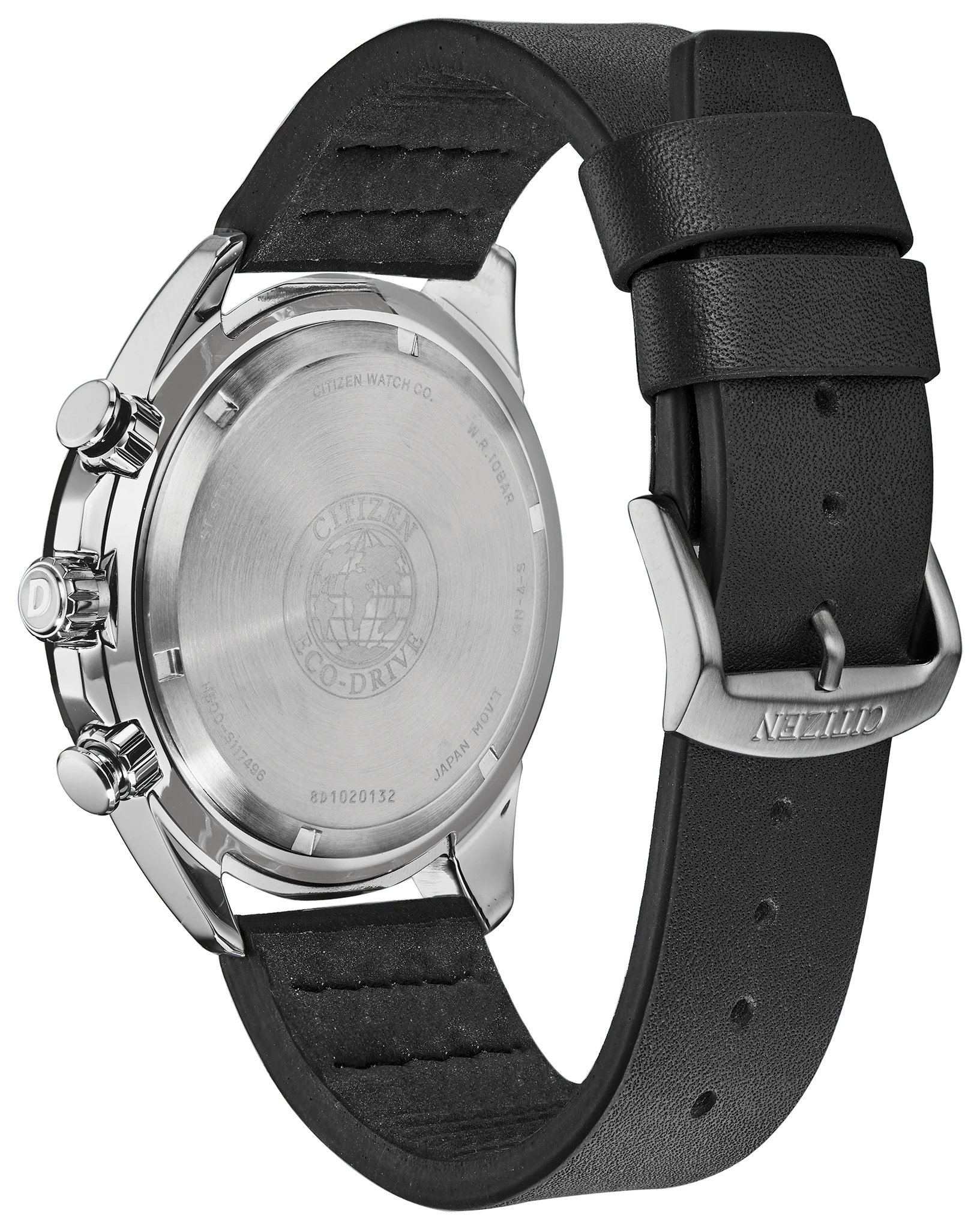 Citizen AR Men's Eco-Drive Black Stainless Steel Watch | CITIZEN